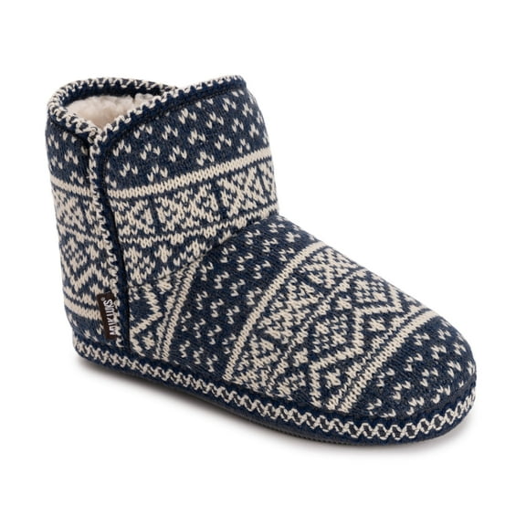 MUK LUKS Women's Leigh Bootie Slippers