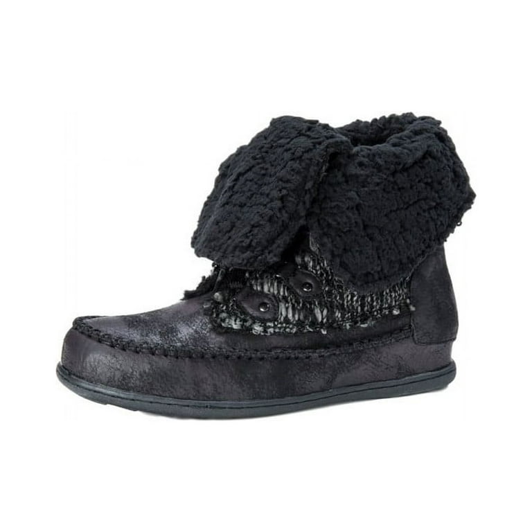 MUK LUKS Women s Lilly Lace Up Boot Walmart