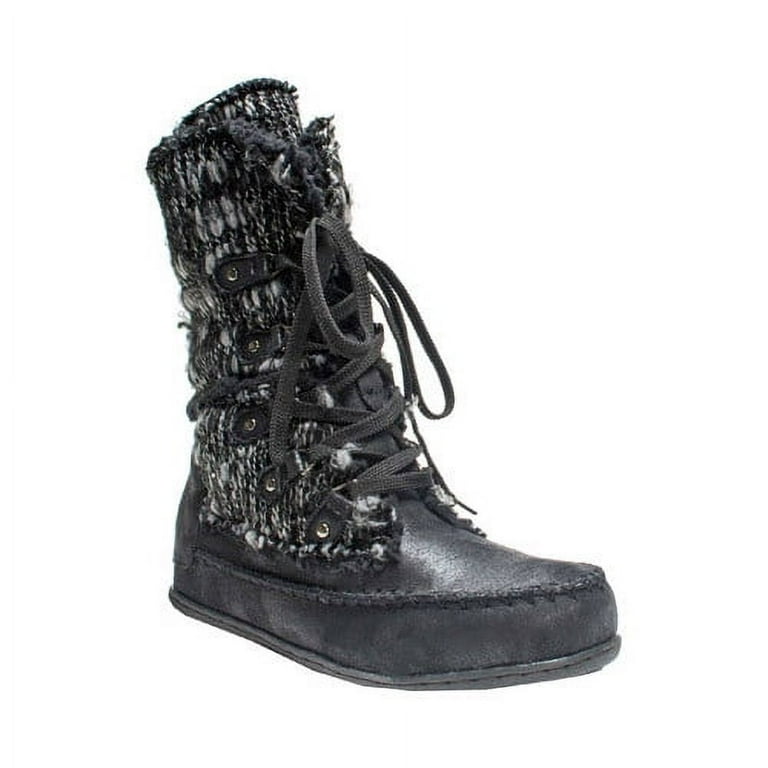 MUK LUKS Women s Lilly Lace Up Boot Walmart