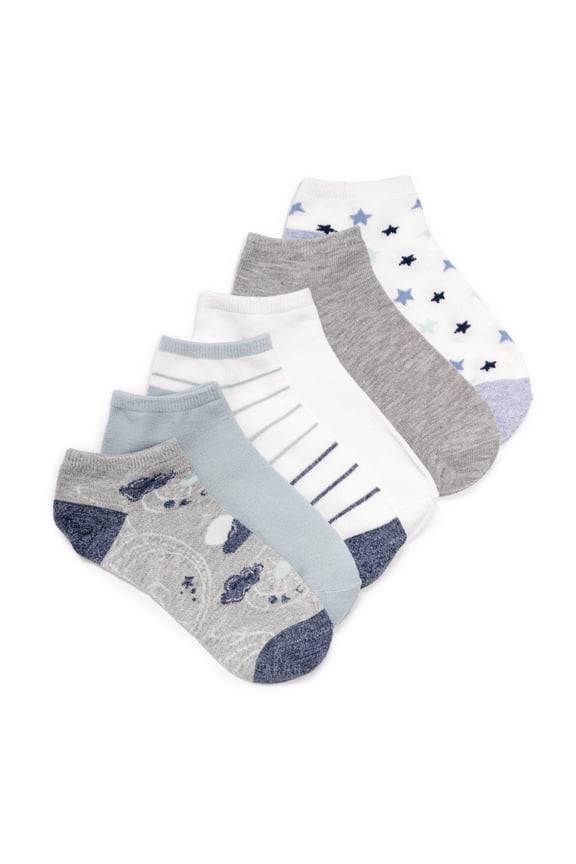 Women's Low Cut Novelty Socks 6 Pack