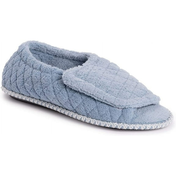 MUK LUKS Women's MaryLou Micro Chenille Slide Slipper