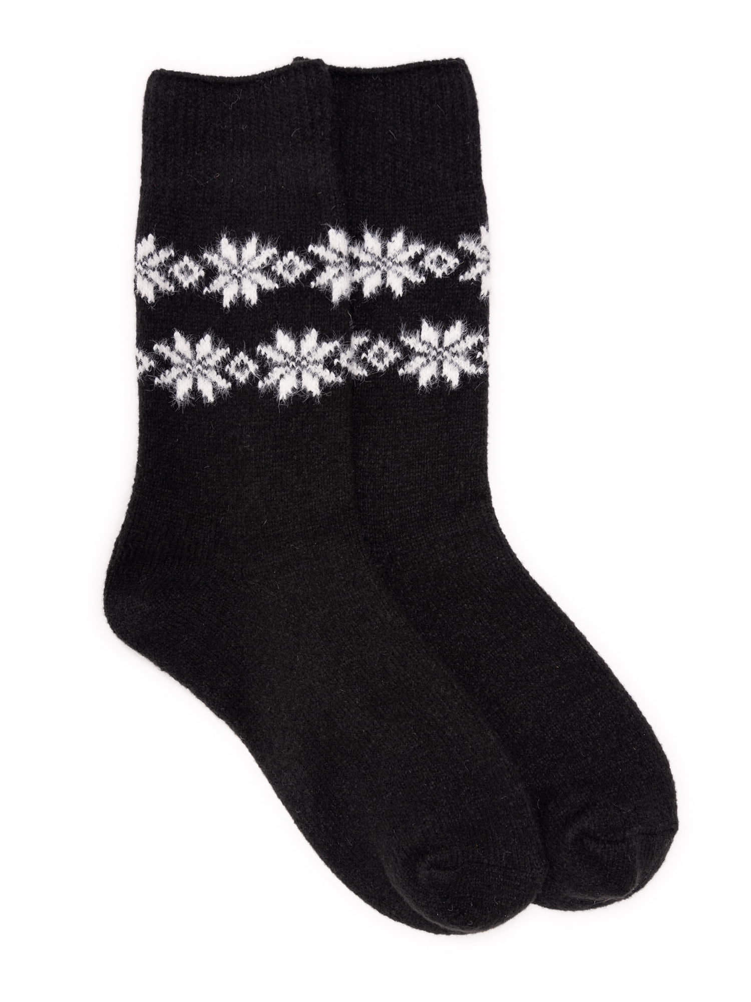 MUK LUKS Women's Microfiber Crew Boot Sock, 1-Pack, Size 6-11 - Walmart.com