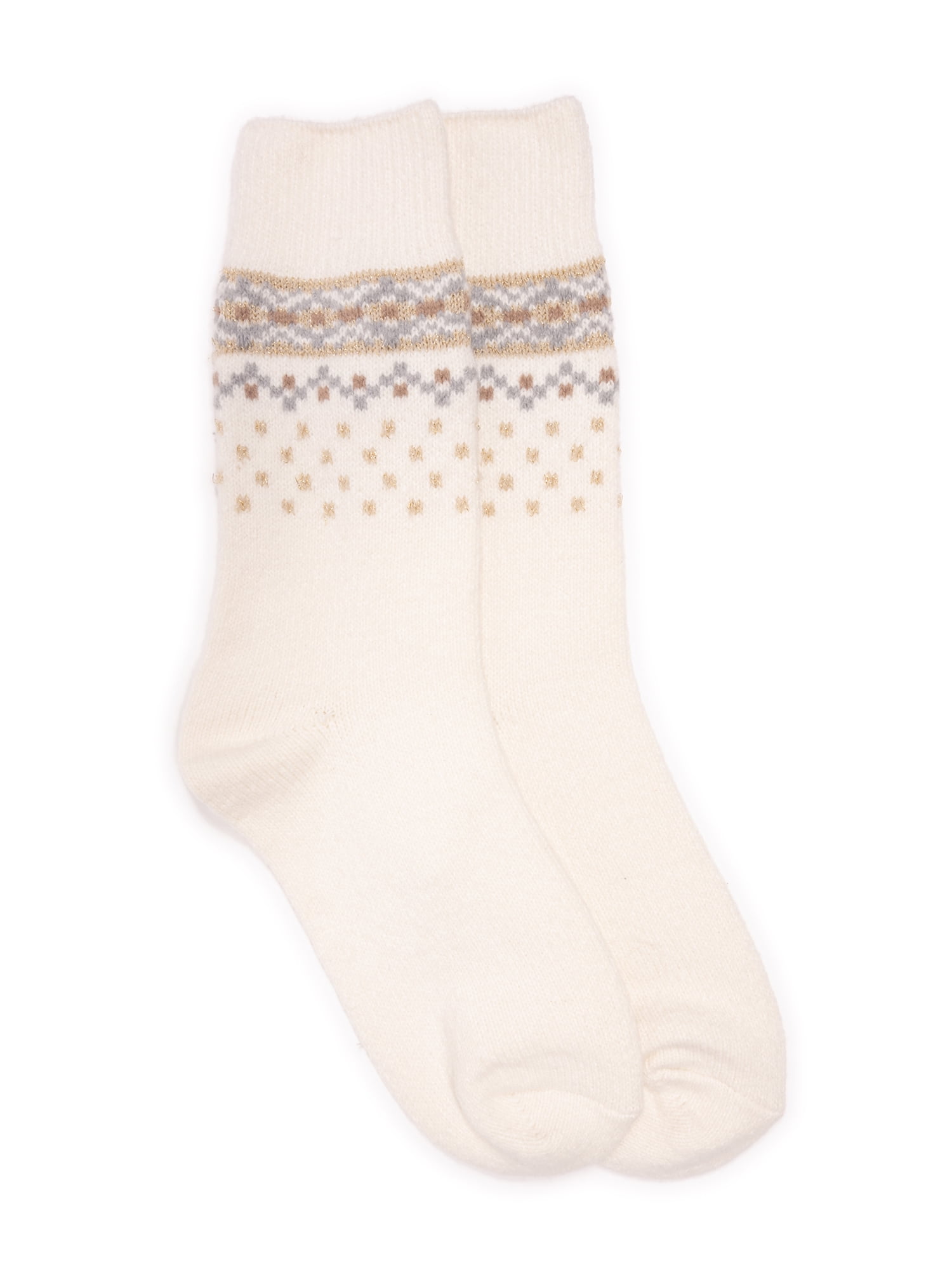 MUK LUKS Women's Microfiber Crew Boot Sock, 1-Pack, Size 6-11 - Walmart.com