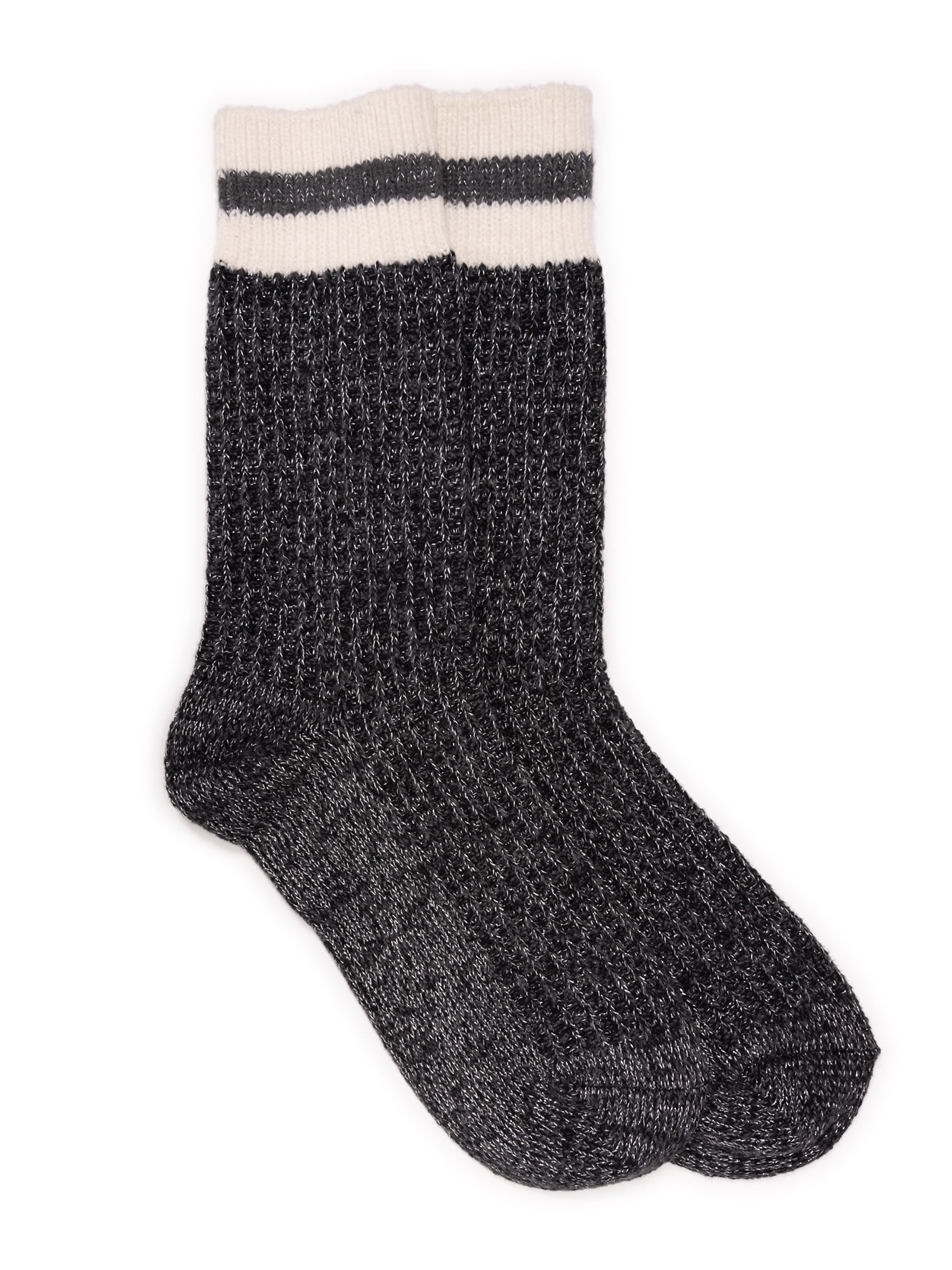 MUK LUKS Women's Microfiber Crew Boot Sock, 1-Pack, Size 6-11 - Walmart.com