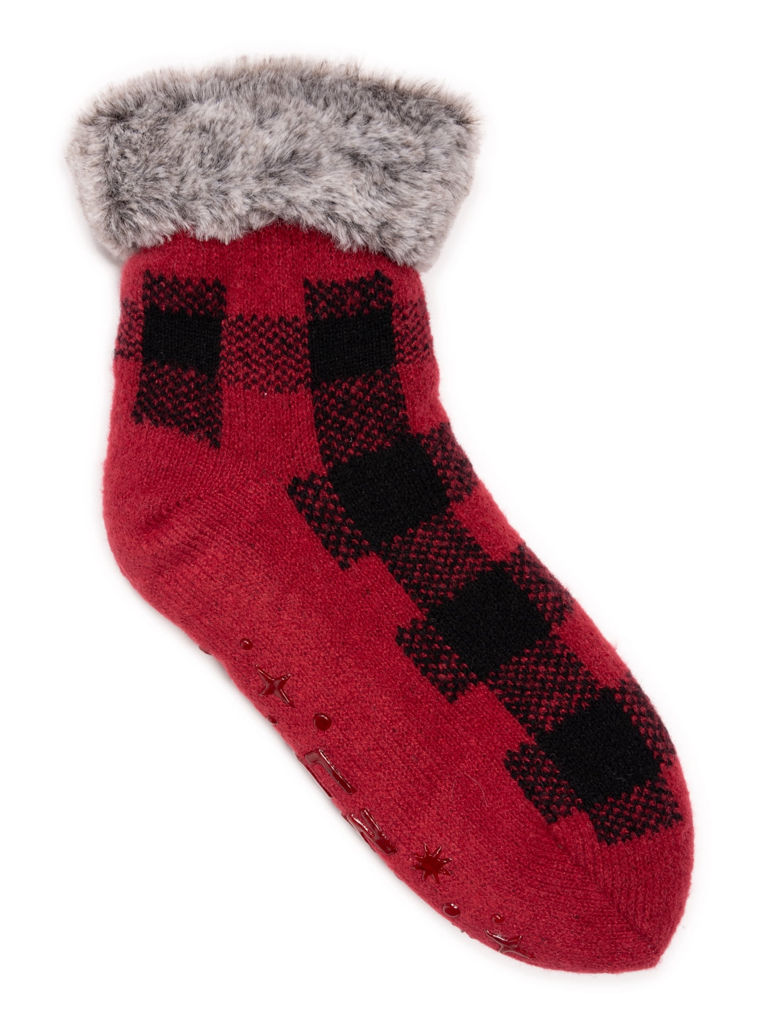 MUK LUKS Women's Midi Cabin Socks, 1-Pack, OSFM
