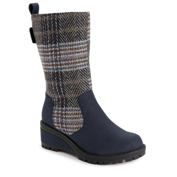 MUK LUKS Women's Norway Floro Wedge Boots