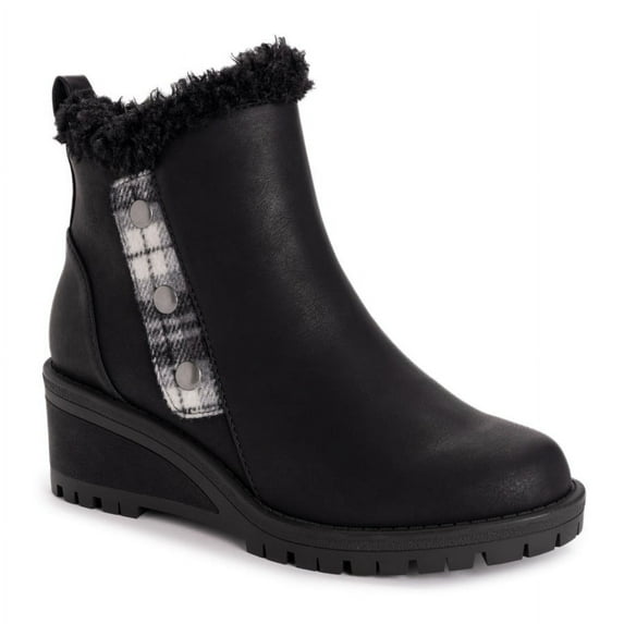 MUK LUKS Women's Norway Halden Wedge Booties