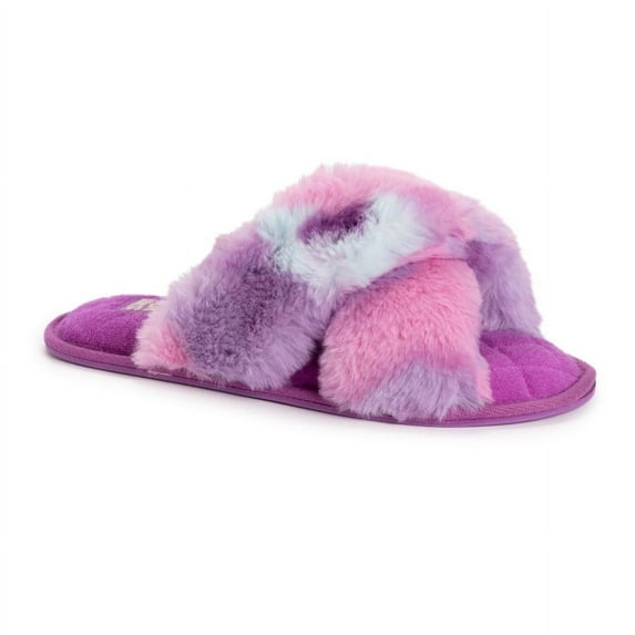 MUK LUKS Women's Perley Criss Cross Slipper