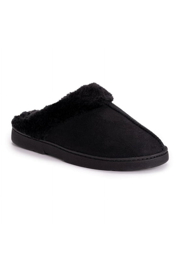 Women's Polysuede Clog Slippers