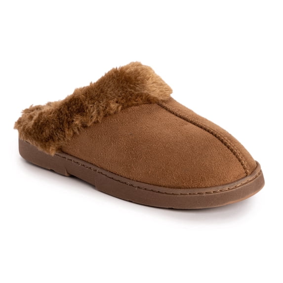 MUK LUKS Women's Polysuede Clog Slippers