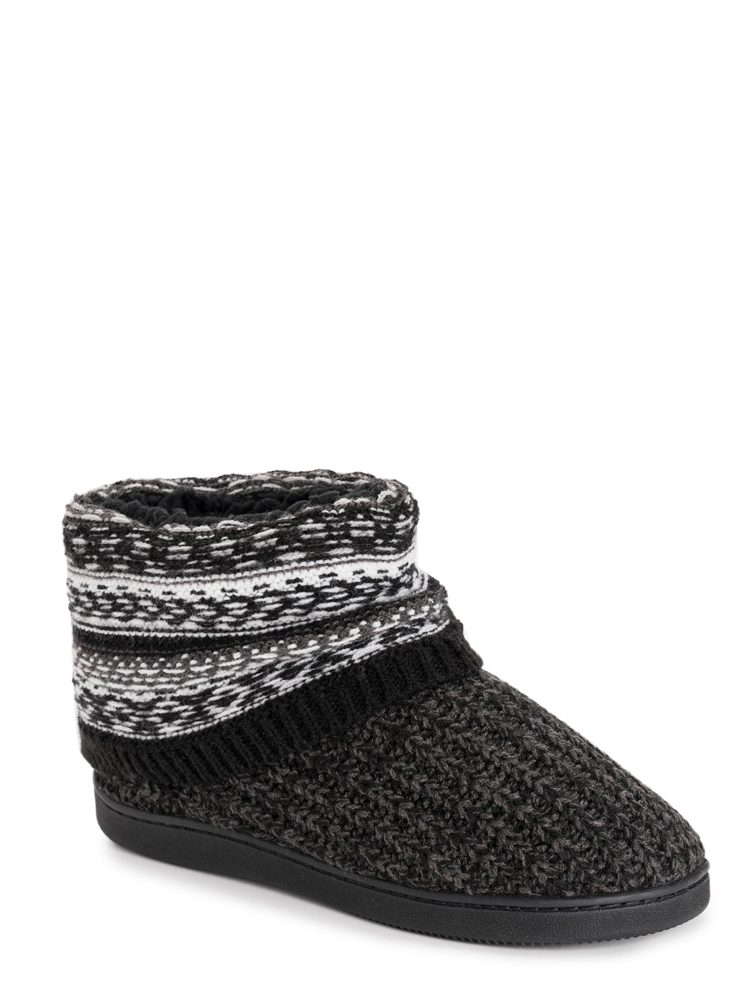 ROCHELLE SLP-BLACK/WHITE BOHO