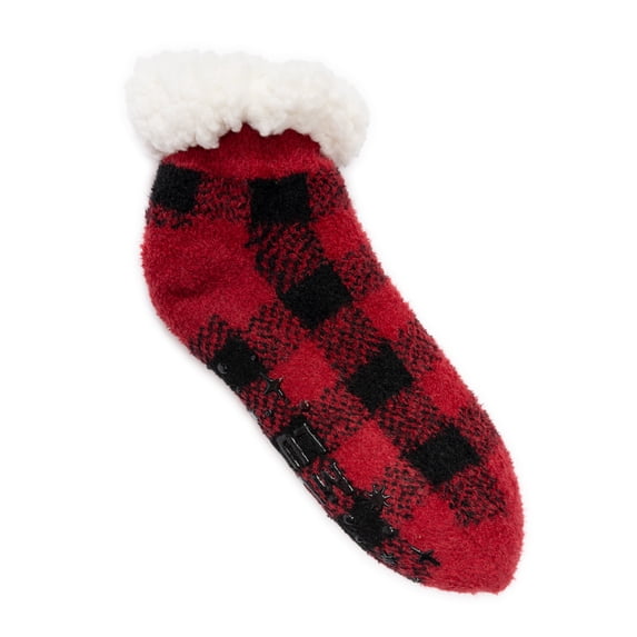 MUK LUKS Women's Short Cabin Socks, 1-Pack, OSFM