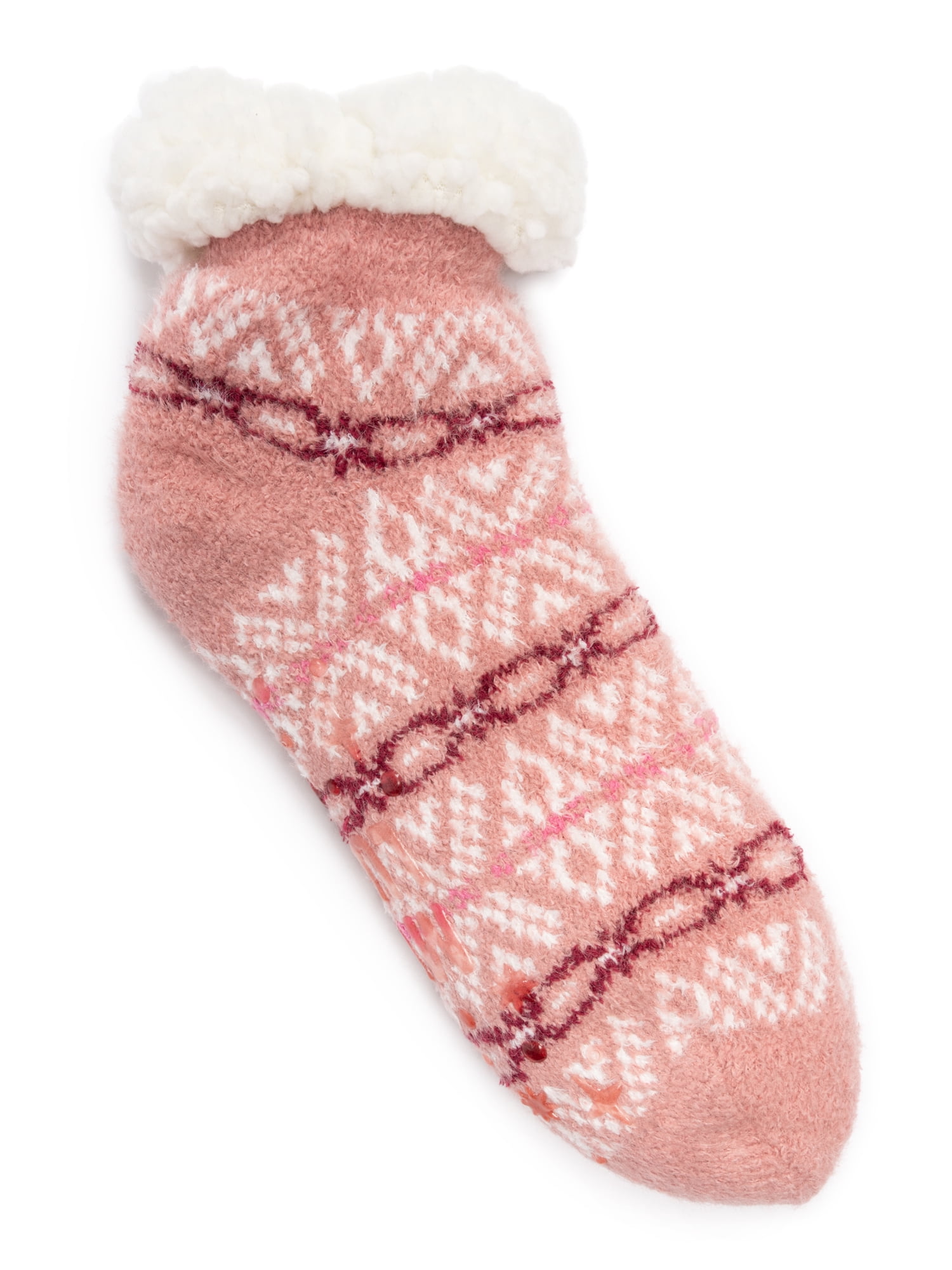 MUK LUKS Women's Short Cabin Socks, 1-Pack, OSFM