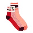 thumbnail image 1 of MUK LUKS Women's Shortie Lounge Crew Sock, 2-Pack, OSFM, 1 of 5