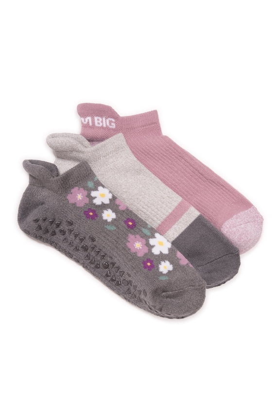 Women's Studio Cotton Ankle Socks, 3-Pack, Shoe Sizes 6-10