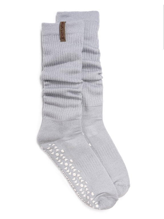 Women's Pilates Slouch Sock, 1-Pack, Shoe Sizes 6-10
