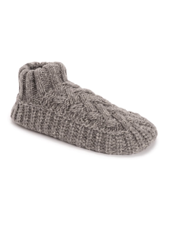 Women's Sweater Cuff Bootie, Fossil, S/M