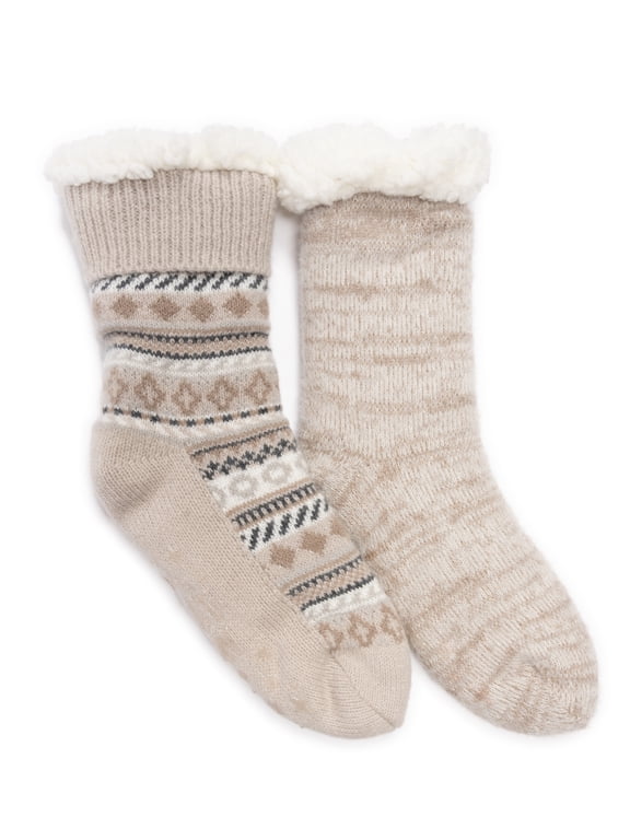 Women's Tall Cabin Socks, One Size Fits Most, 2-Pack