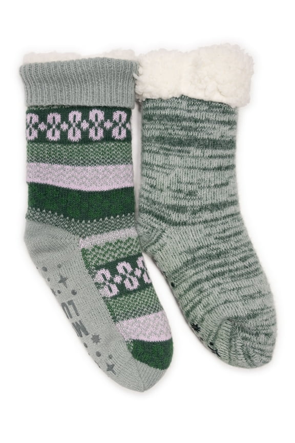 Women's Tall Cabin Socks, 2-Pack, OSFM