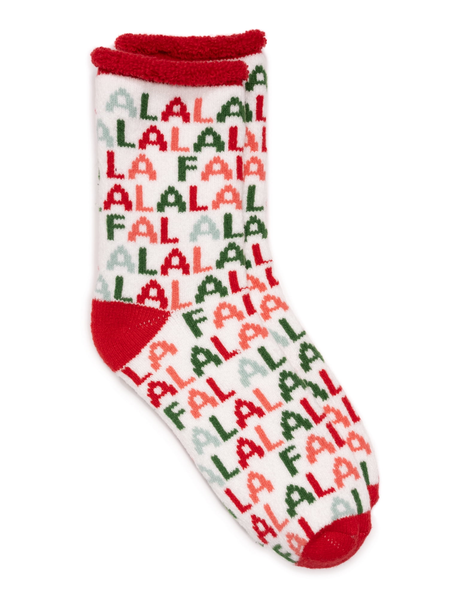 MUK LUKS Women's Tall Crew Lounge Sock, 1-Pack, OSFM