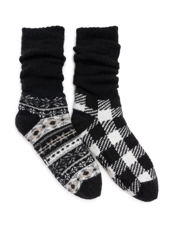 Women's Tall Slouch Cabin Socks, 2-Pack, OSFM