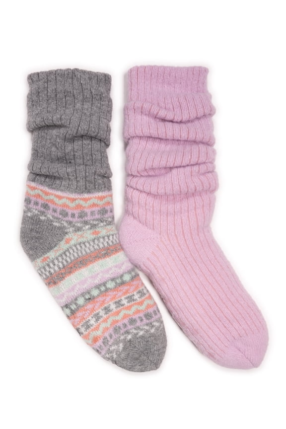 Women's Tall Slouch Cabin Socks, 2-Pack, OSFM