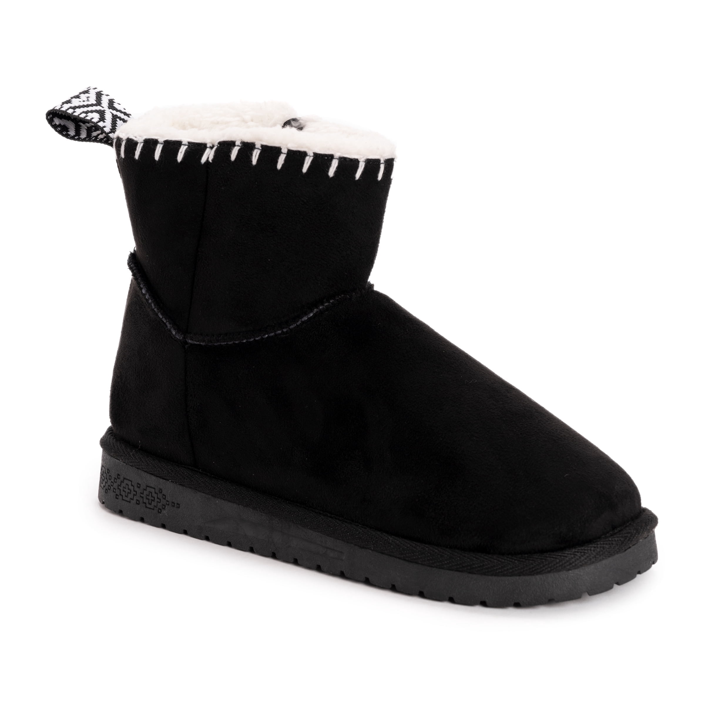 Muk Luks Women's Tatum Boots, Blackout, 10