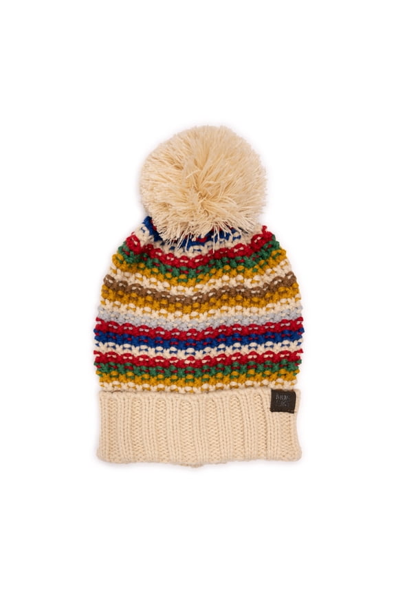 Women's Textured Stripe Slouch Hat