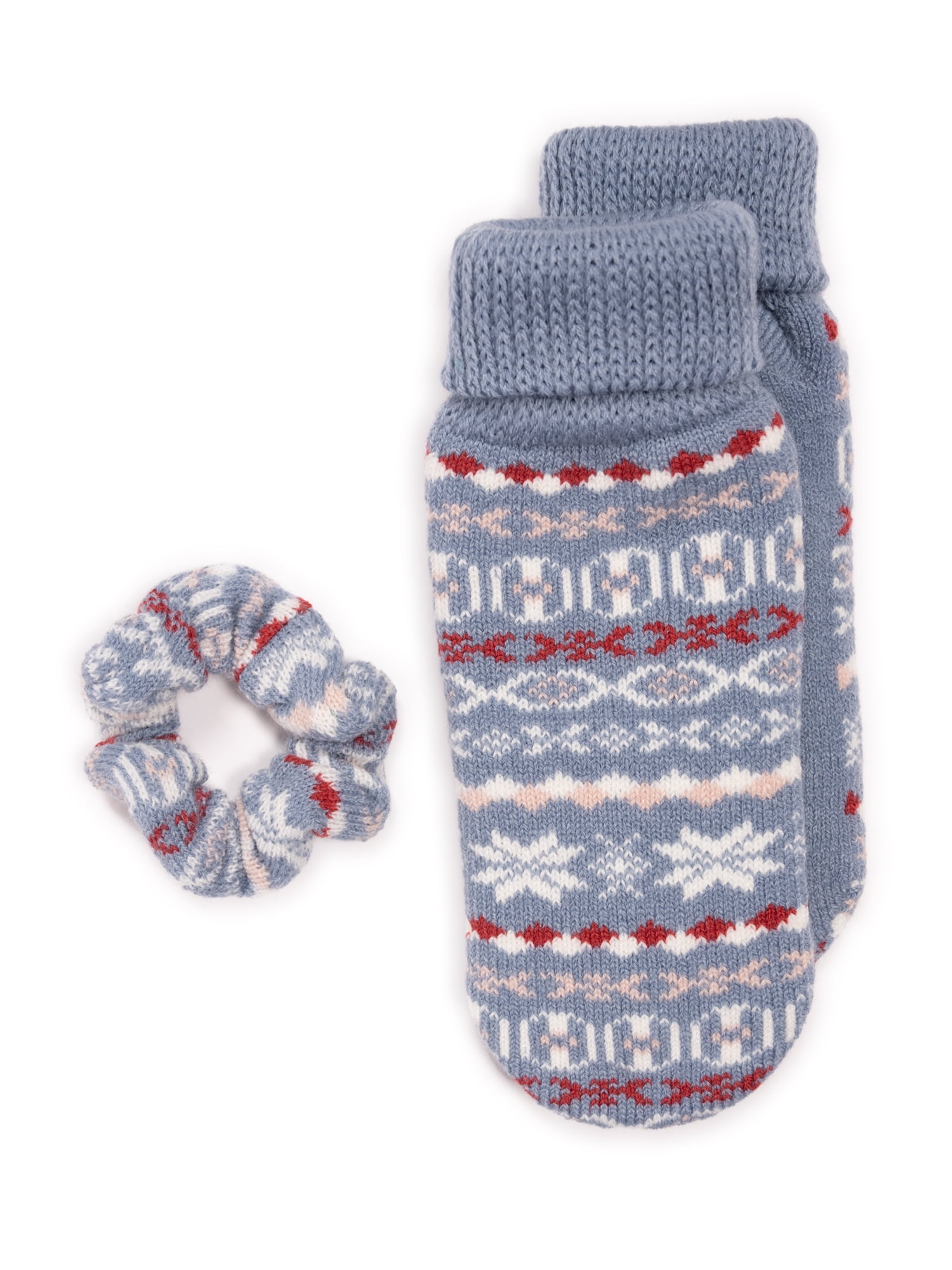 MUK LUKS Women's Thermal Ankle Slipper Sock Gift Set, Size 6-10