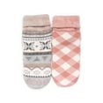 thumbnail image 1 of MUK LUKS Women's Thermal Slipper Socks, 2 pairs, 1 of 5
