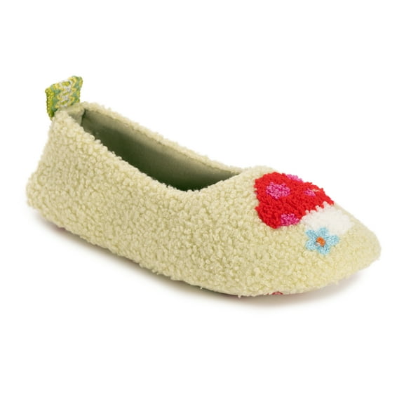 MUK LUKS Women's Travel Ballerina Slipper