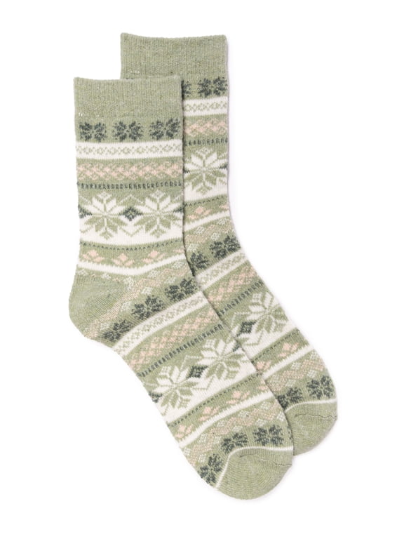Women's Wool Blend Crew Sock, 1-Pack, OSFM