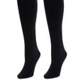 thumbnail image 1 of MUK LUKS Womens 2 Pair Pack Fleece Lined Tights, 1 of 3