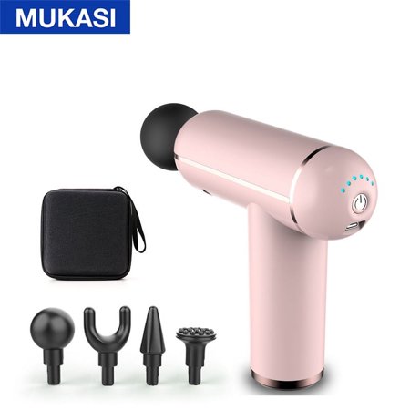MUKASI LCD Display Massage Gun Body Neck, and Deep Tissue Muscle Relaxation