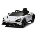 thumbnail image 1 of MUKIDY Electric Ride on Car for Kids, Licensed McLaren765LT 12V Ride on Toy, with Remote, LED Lights, MP3 Player, 3 Speeds,White, 1 of 8