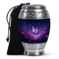 thumbnail image 1 of MUKTIVE Butterfly Memorial Urns for Human Ashes 10 Inch - Decorative Big Urns for Human Ashes Adult Male & Female - Funeral Large Urn for Women & Men - Dad Cremation Urn, 1 of 7