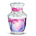 thumbnail image 1 of MUKTIVE Cherry Blossom Burial Urns For Human Ashes Adult Man, Memorial Peach Urn For Ashes For Mom, Decorative Cremation Urn, Funeral Urns For Adult, Keepsake 3 Inch, 1 of 7