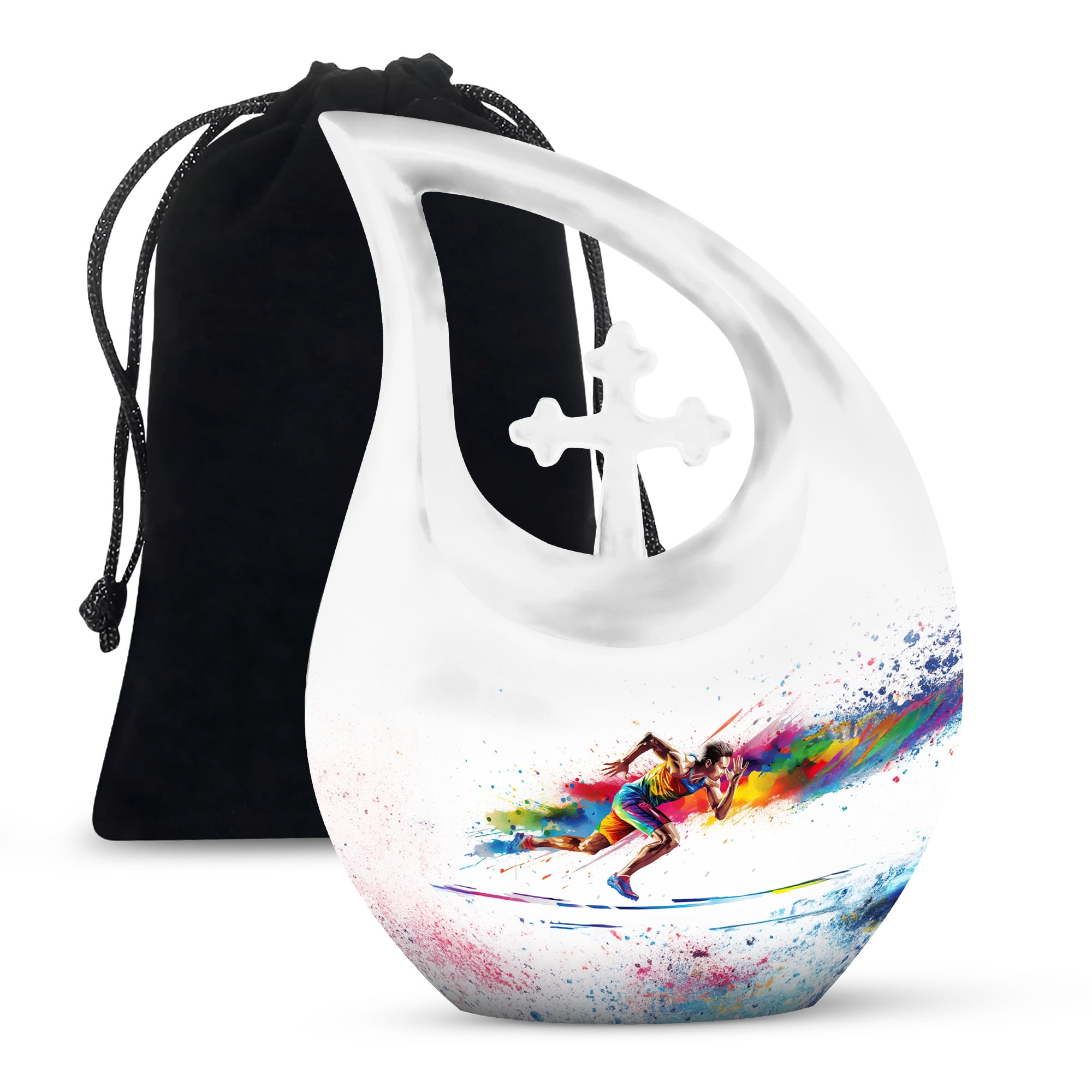 MUKTIVE Sports Player Cremation Urn for Human Ashes - Urn for Adult ...