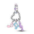 thumbnail image 1 of MULA 925 Sterling Silver Charms for Bracelets Heart Flower Cat Evil Eye Charms Gift for Women Girls, 1 of 6