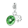thumbnail image 1 of MULA 925 Sterling Silver DIY Charm 5A Zircon Fruit Clover Pendant fit Bracelet for Women Jewelry, 1 of 7