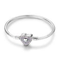 thumbnail image 1 of MULA 925 Sterling Silver Snake Chain Bracelet DIY Charms Bracelet for Women Girls Gifts for Her, 1 of 5