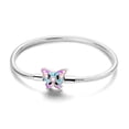thumbnail image 1 of MULA European 925 Sterling Silver Butterfly Clasp Snake Bracelet for Charms Women Jewelry, 1 of 6