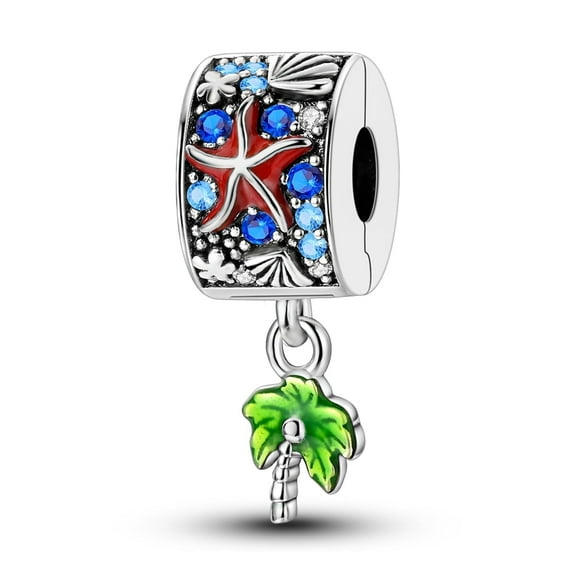 MULA European 925 Sterling Silver DIY Charm Summer Beach fit Bracelet for women jewelry