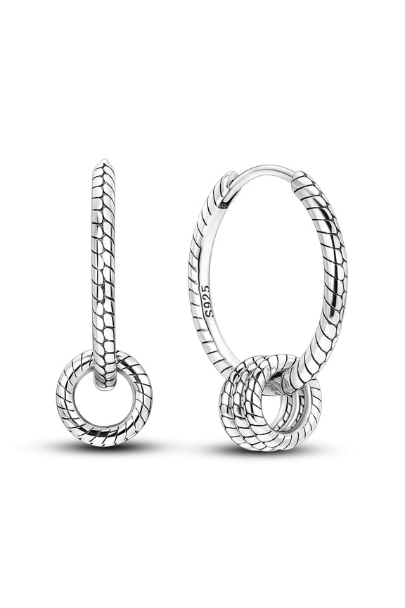 Hoop Earring for Women S925 Sterling Silver 5A Cubic Zirconia Diamond Shinning Earring Jewelry Gifts