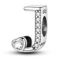 thumbnail image 1 of MULA Letter A-Z Charms for Bracelets 925 Sterling Silver Love Heart Bead Charm Alphabet Initial&nbsp;Dangle Pendants Jewelry Gift for Women, 1 of 6