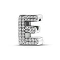 thumbnail image 1 of MULA Original 925 Sterling Silver 26 Letters DIY Charm AAA Zircon Beads fit Bracelet for Women Gift Jewelry, 1 of 7