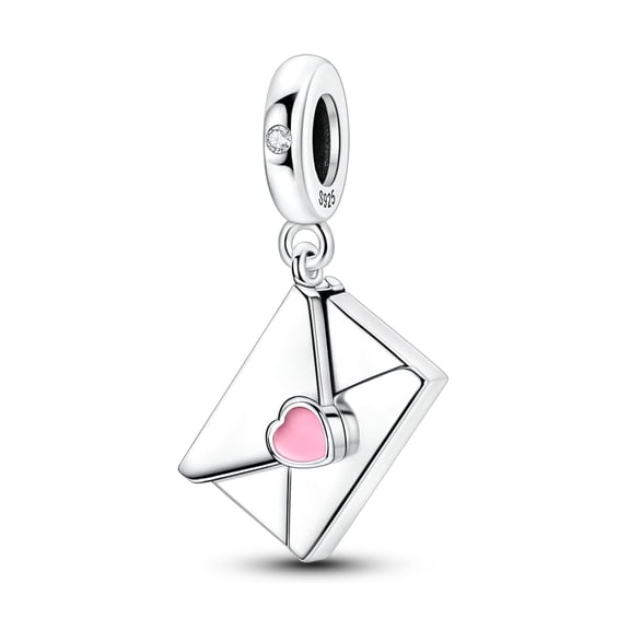 MULA Original A letter to Mom 925 Sterling Silver DIY Charms Blue 5A Zircon fit Charms Bracelets for Women Jewelry