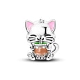 thumbnail image 1 of MULA Original Animals Insects 925 Sterling Silver DIY Charms 5A Zircon fit Charms Bracelets for Women Jewelry, 1 of 6