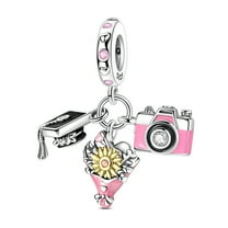 MULA Original Christmas Life Sports Drink 925 Sterling Silver DIY Charms 5A Zircon fit Charms Bracelets for Women Jewelry