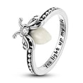 thumbnail image 1 of MULA Original Luminous Firefly 925 Sterling Silver Finger Ring AAA CZ For Women Birthday Gift Jewelry, 1 of 10